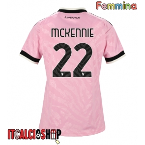 Juventus Weston McKennie #22 Seconda Maglia Femmina 2026-27 Manica Corta Juventus Weston McKennie #22 Seconda Maglia Femmina 2026-27 Manica Corta